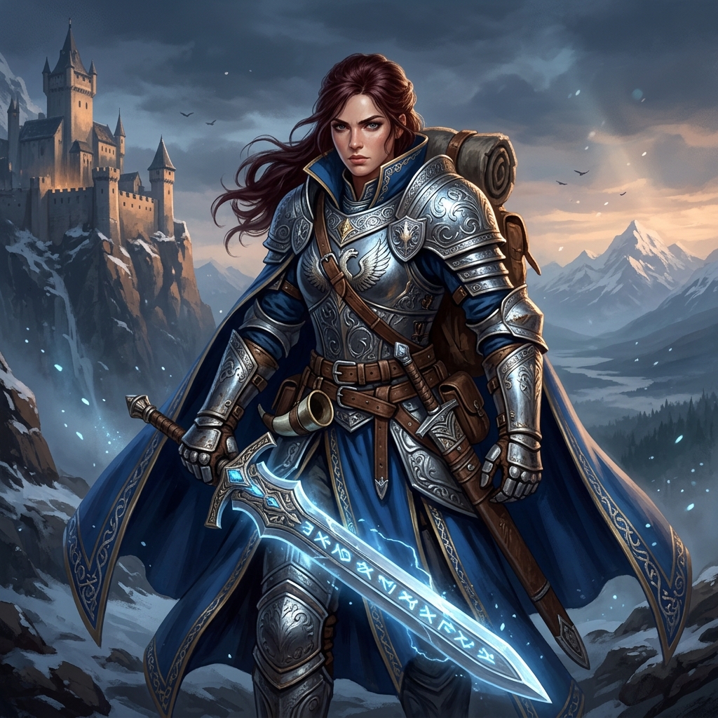Silver Knight Fantasy OC preset 1