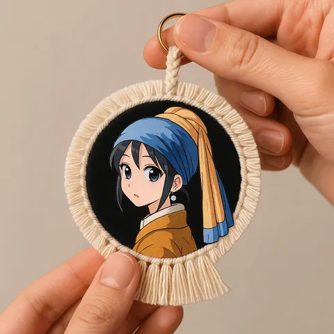 Anime-style Badge